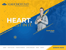 Tablet Screenshot of gauchofund.com